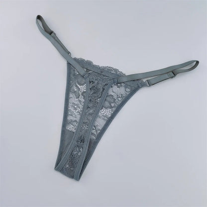 3Pcs/Set New Lace G-string Women's Sexy Underwear Low Waist Breathable Briefs Ladies Intimates Soft Thong Lingerie Fast Shipping luvshop24