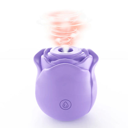 Rose Shape Vagina Sucking Vibrator Nipple Massager Clitoral Vacuum Stimulator Vibrating Female Masturbator Sex Toys for Adults luvshop24