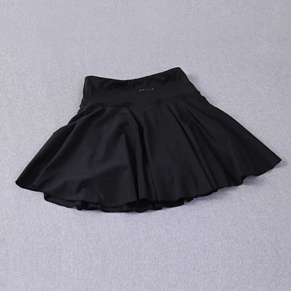 Yoga Wear Athletic Skorts Running Workout Sports Skirts High Waisted Pleated Tennis Skirt for Women luvshop24