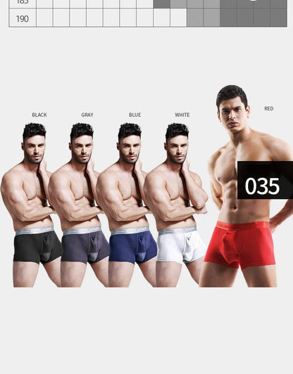 Men's Boxer Shorts Push Up Underwear Modal Underpants Male Brethable Bullet Separation Pouch Panties Cueca Plus Size L-5XL luvshop24