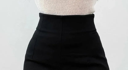 2024 New Women's High-waisted Slimming Spandex Shorts Sexy Tightening Hip Covering Versatile Casual Heat Pants Autumn luvshop24