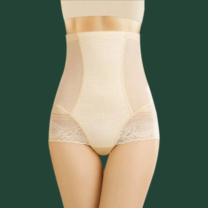 Lace Flower Postpartum Panties Transparent Tight Slim Seamless Underwear Restoration High Waist Tummy Control Shapewear Gym luvshop24