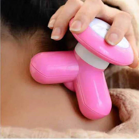 Mini Handle Electric Massager Body Wave Vibration USB Massage Triangle Body Health Beauty Massager Small Massager Relax luvshop24