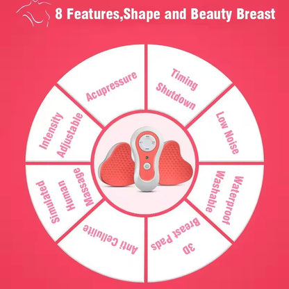 Breast Massager, Electric Breast Massager, Home Use Breast Care Device, Rechargeable Breast Massager for Enhancement. luvshop24