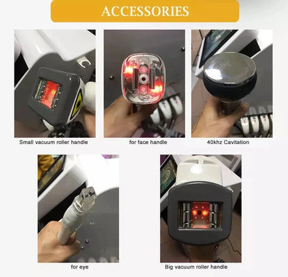 4 in 1 Vacuum Ultrasonic Cavitation 40HKZ Vela Body SHAPE Cellulite Reduction Infrared Light 940NM Face Body Slimming Machine luvshop24
