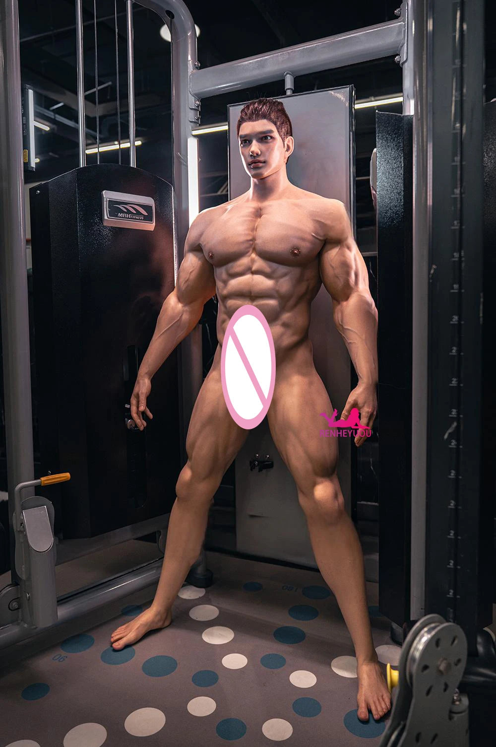 RENHEYUOU 183cm Joint movable muscle men with doll penis anal adult silicone sex doll female masturbation device gay sex toys luvshop24