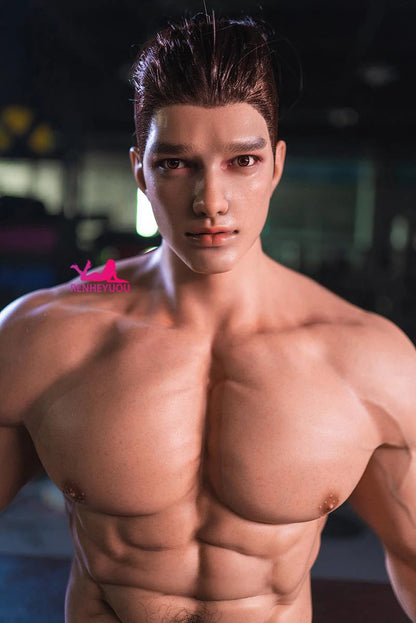 RENHEYUOU 183cm Joint movable muscle men with doll penis anal adult silicone sex doll female masturbation device gay sex toys luvshop24