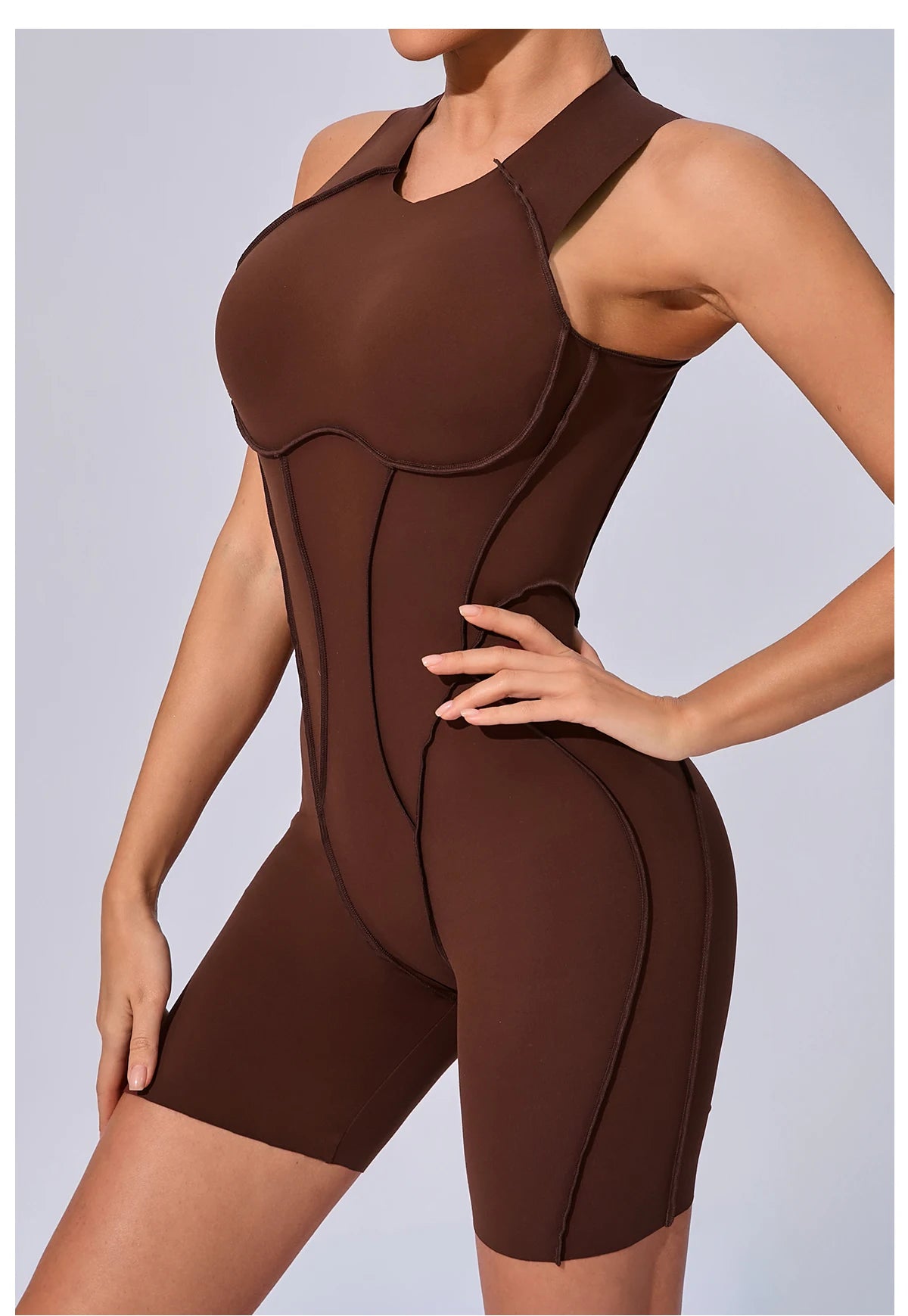 Sports Overalls Padding Sporty Jumpsuit Sportswear Woman Gym Clothing Suit for Fitness Women Bodysuit luvshop24
