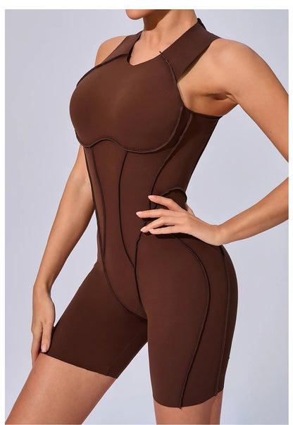Sports Overalls Padding Sporty Jumpsuit Sportswear Woman Gym Clothing Suit for Fitness Women Bodysuit luvshop24