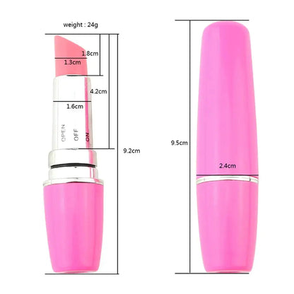 Mini Lipstick Vibrator Speed Adjustable Privacy Bullet Clitoris Stimulator Massage Erotic Sex Toys For Women Adult Products luvshop24