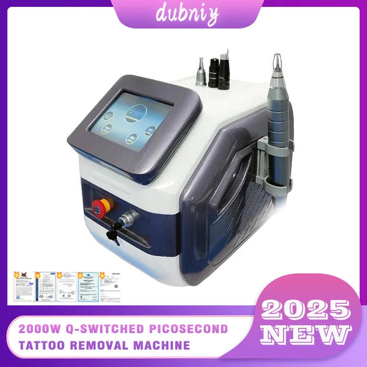 2000W Q Switch Nd Yag Laser Carbon Peeling Therapy Tattoo Pigment Removal Skin Whitening Picosecond Beauty Machine For Salon luvshop24