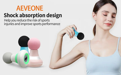 Upgrade 2.0in*4.5in - Mini Electric Handheld Massager Wand, Powerful 6 Speed Vibration Modes,Cordless Handheld and Portable,Suit luvshop24