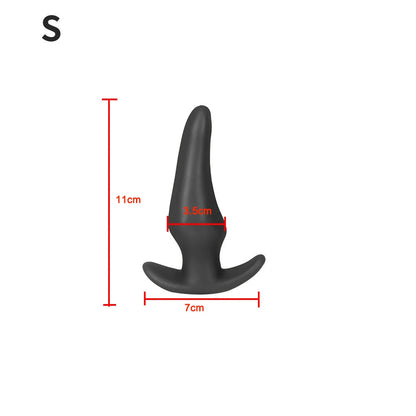 Soft Anal Plugs for Gay Men Prostate Massage Liquid Silicone 35-80mm Huge Butt Plug Anal Training Comfortable To Wear But Plug luvshop24