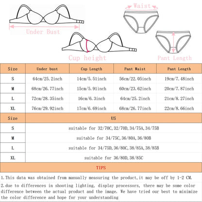 Lace Bras Set For Womens Sexy brs & panty sets Female Lingerie Embroidered 34/75 36/80 38/85 BCD Cup Underwear luvshop24