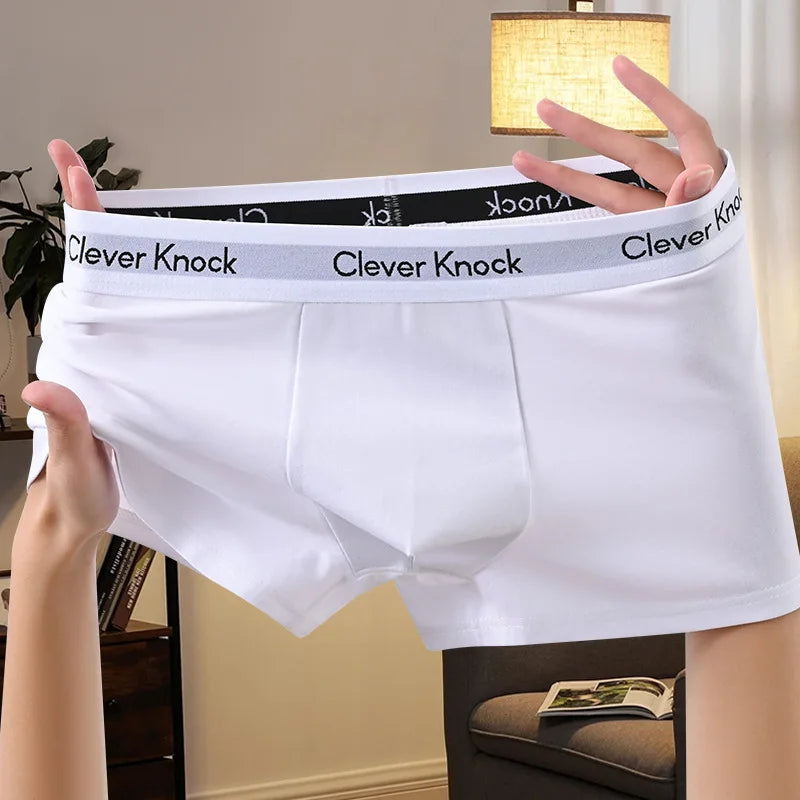Men's Panties Shorts Brand Underwear Fashion Trend Sexy Boxer Breathable Soft Boxers Men Classic Black Solid Color Underwear Men luvshop24