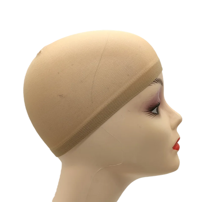 2pcs/Bag Top Stocking Wig Cap Hair Net For Weave Hair Wig Nets Black Brown Stretch Mesh Wig Cap For Making Wigs luvshop24