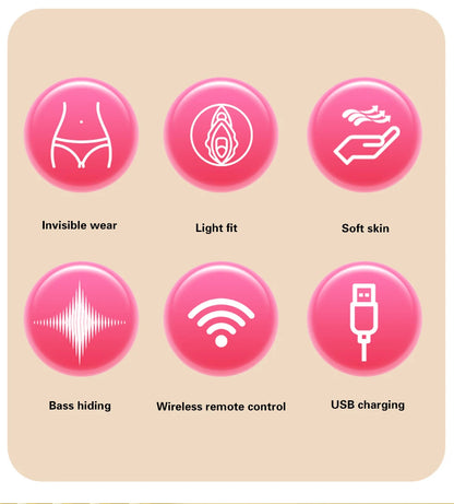 Wearable Dildo Vibrator Panties Wireless Remote Control Vibrator Clitoris Stimulator Orgasm Masturbator Sex Toys For Women luvshop24