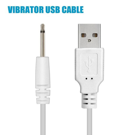 USB DC 2.5 Vibrator Charger Cable Cord for Rechargeable Adult Toys Vibrators Massagers Accessories Universal USB Power Supply luvshop24