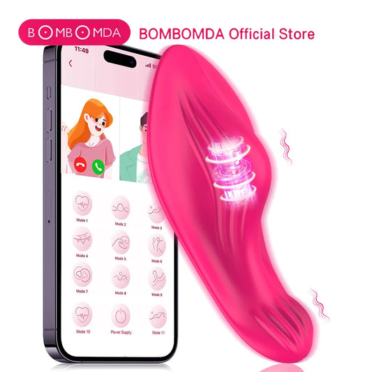 Butterfly Wearable Vibrator Wireless APP Remote Panties Dildo Vibrator for Women Clitoral Stimulator Massage Erotic Sex Toys 18+ luvshop24