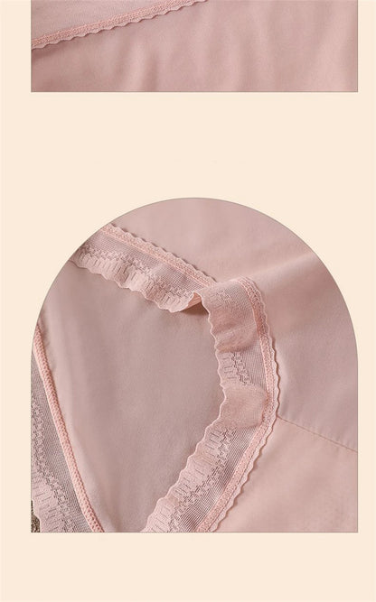 New sexy lace Panties Women Briefs ice silk breathable seamless Underwear Women ultra-thin and comfortable Female Lingerie luvshop24