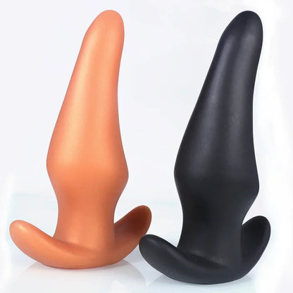Wearable Anti Drop Soft Anal Plugs Prostate Massage Liquid Silicone Huge Butt Plug Anal Training Comfortable To Wear Butt Plug luvshop24