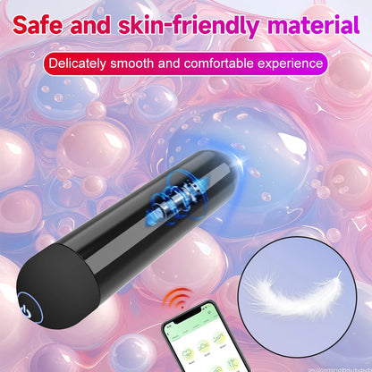 Mini Powerful Bullet Vibrator Women Clitoral Stimulator Vaginal G Spot Masturbation USB Recharge Erotic Vibrators Adult Sex Toys luvshop24