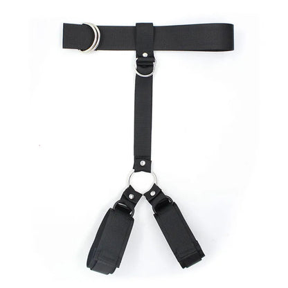 Behind Back Hand Cuffs Slave Collar BDSM Bondage Restraints Mouth Gag Harness For Women Bondage Gear Erotic Toys For Couples luvshop24