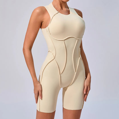 Sports Overalls Padding Sporty Jumpsuit Sportswear Woman Gym Clothing Suit for Fitness Women Bodysuit luvshop24