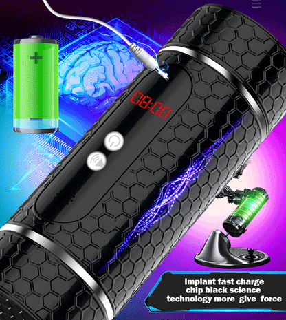 Automatic Male Masturbator Cup Soft Tight Pussy Blowjob Realistic Vaginal and Mouth Mold Vibrating Sucking Wriggle Men Sex Toys luvshop24
