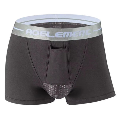 Men's Boxer Shorts Push Up Underwear Modal Underpants Male Brethable Bullet Separation Pouch Panties Cueca Plus Size L-5XL luvshop24