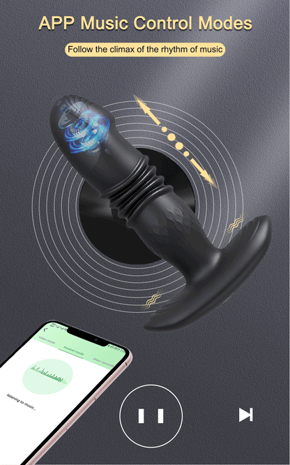Telescopic Vibrating Butt Plug Anal Vibrator Wireless Remote Sex Toys for Women Ass Anal Dildo Prostate Massager Men Buttplug luvshop24
