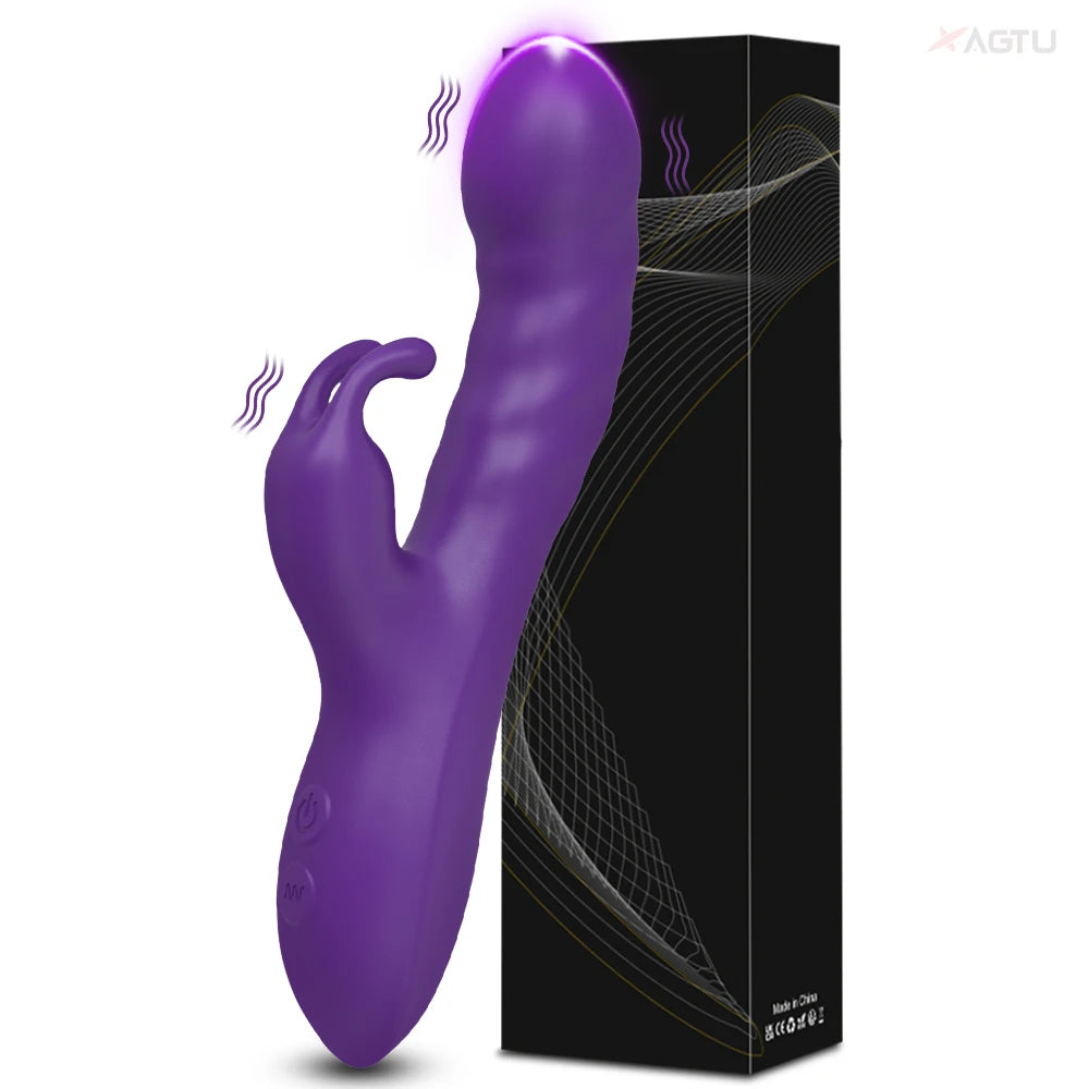 Rabbit Vibrator Realistic Dildo Sex Toys for Women 10 Vibration G Spot Clitoral Vibrators Stimulator Sextoy for Adults Goods 18+ luvshop24