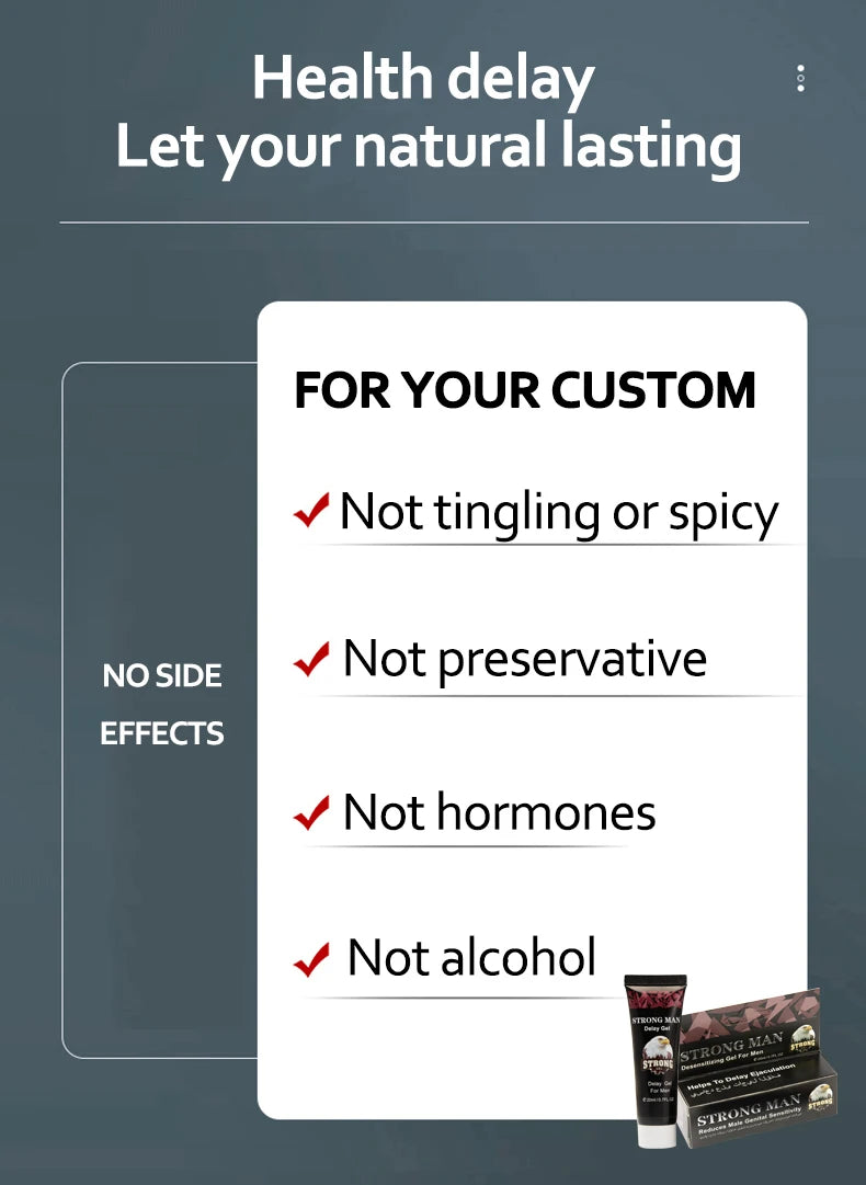 Delay Spray for Men Penis Enlargement Pills 60 Minutes Ejaculation Prolong Male Enhancer Dick Enhancement Cream Adult Tools luvshop24