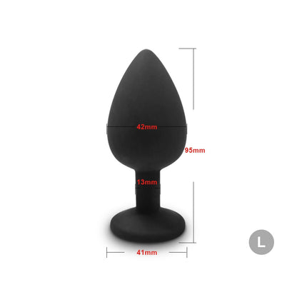 4pcs Soft Silicone Anal Plug Mini Erotic Bullet Vibrator Butt Plug Sex Toy for Men Women Gay Couples Anal Stimulator luvshop24