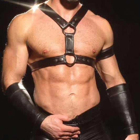 Men's Sexual Body Chest Harness Belt Lingerie Sexy Faux Leather Harness Bondage Strap Gay Male Fetish Punk Rave Costumes for Sex luvshop24