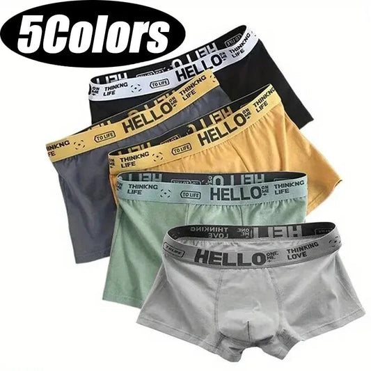 1-20Pcs Mens Underwear Male Boxers Sexy Underpants Comfortable Breathable Fashion Boys Panties Underwear Boxershorts Men luvshop24