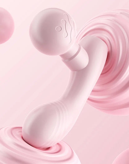 MINI Dual-Head Massager, Dual-Motor Vibration Massage Gun, Portable Charging Muscle Relaxation Massager luvshop24
