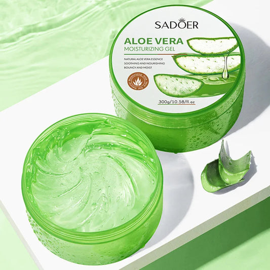 300g SADOER Aloe Vera Gel Creams Moisturizing Brightening Nourishing Firming Hydrating Face Cream Facial Skin Care Products luvshop24