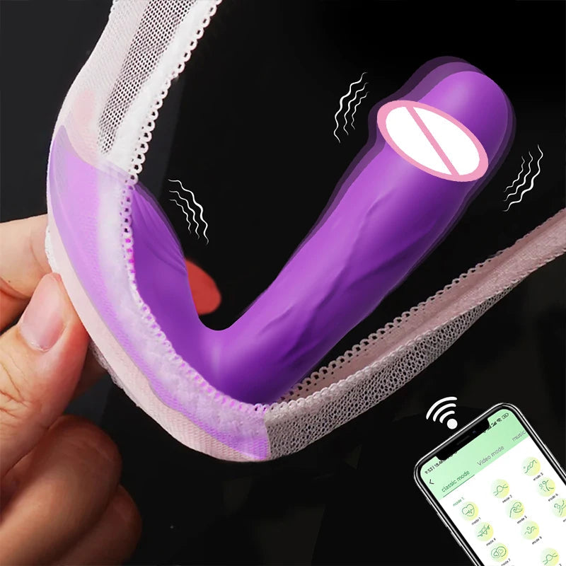 Adult Toys Vibrator Masturbation Tools for Women Outdoor Wearable Vibrator Clitoris Stimulator Dildo Penetration Vagina Vibrator luvshop24