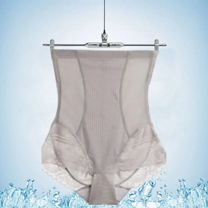 Lace Flower Postpartum Panties Transparent Tight Slim Seamless Underwear Restoration High Waist Tummy Control Shapewear Gym luvshop24