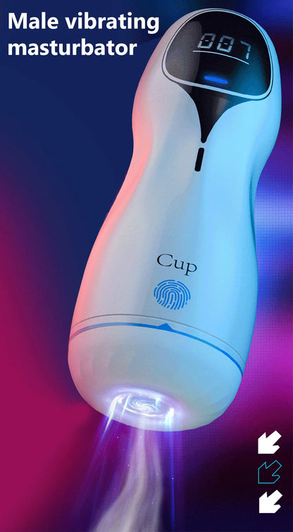 Automatic Sucking Masturbator Cup For Men Realistic Vagina Pussy Blowjob Oral Sucktion Masturbation Cup Vibrator Adult Sex Toys luvshop24