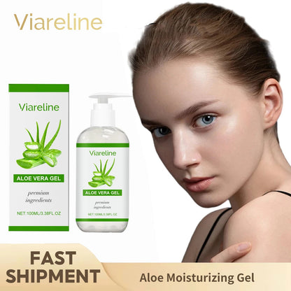 Aloe Vera Moisturizing Gel Remove Acne Relieve Sunburn Sooth Redness Brighten Facial Hydrating Rejuvenating Sun After Repair Gel luvshop24