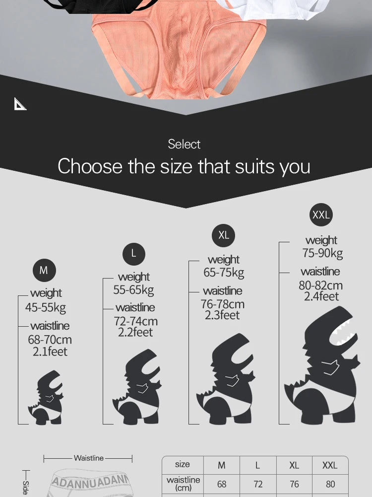CMENIN Sexy Leg Strap Mens Sports Fitness Briefs Male Underwear Gays Slip Bikini Jockstrap Underpants Cotton Homme Bikini Briefs luvshop24