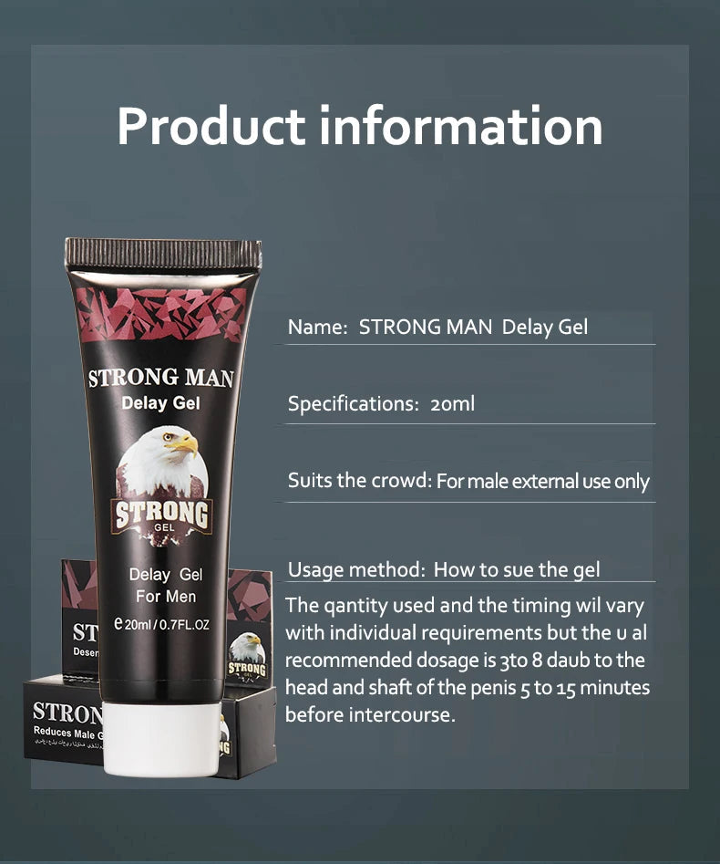 Delay Spray for Men Penis Enlargement Pills 60 Minutes Ejaculation Prolong Male Enhancer Dick Enhancement Cream Adult Tools luvshop24