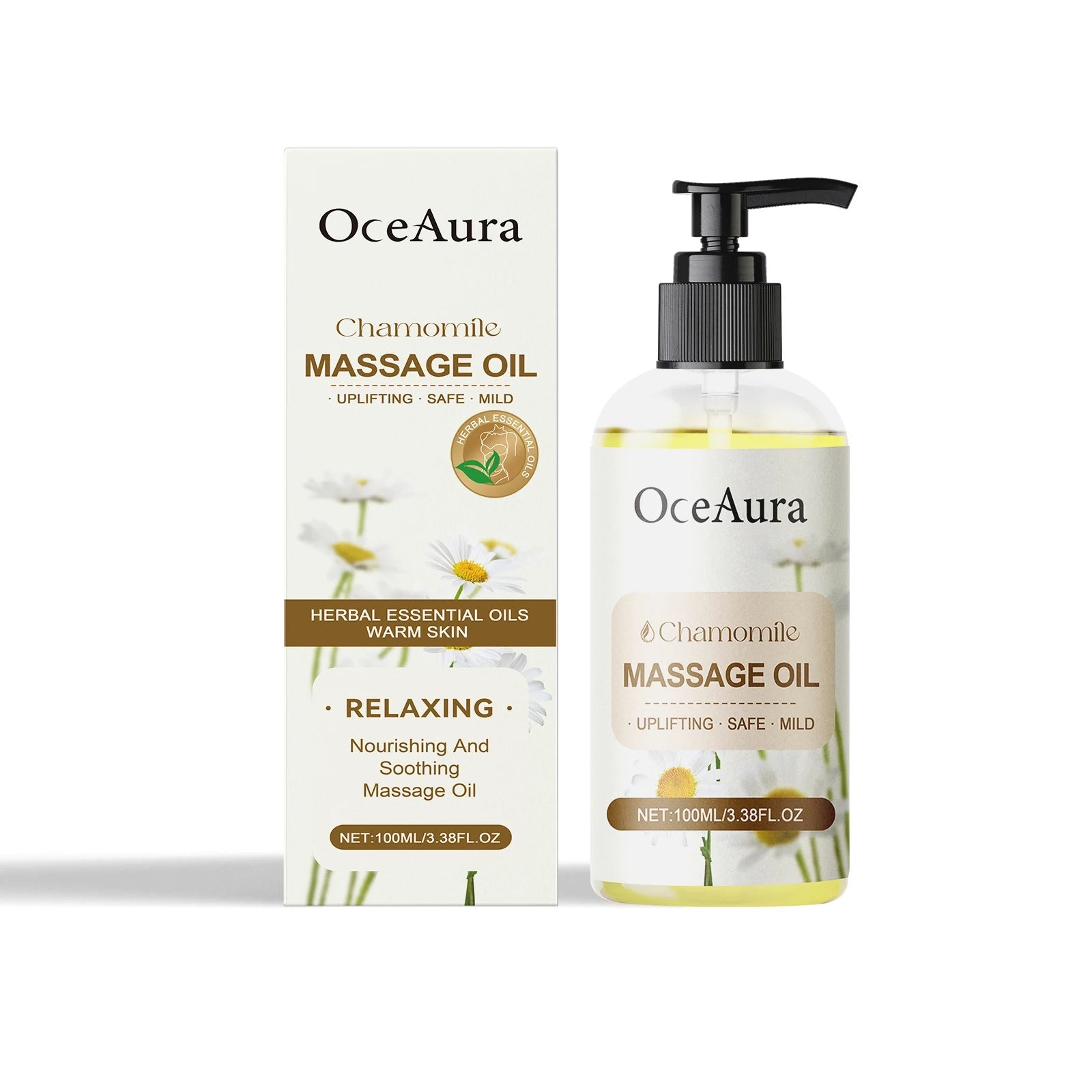 100ML Plant Body Massage Oil Dry Skin Nourishing Moisturizing Body Skin Firming Massage Natural Essential Oils luvshop24