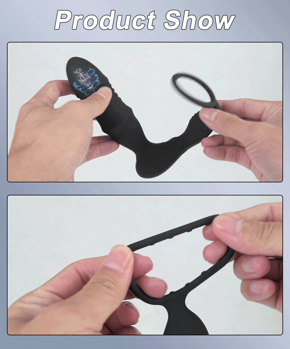Male Thrusting Prostate Massager Bluetooth APP Vibrator for Men Gay Anal Plug Wireless Remote Butt Plug Sex Toy for Couples luvshop24