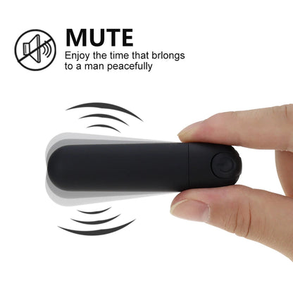 Bullet Vibrator Clitoris and G-Spot Stimulator Nipple Vibrate Massager Vibrating Wand Orgasm Vagina Dildo 10 Speeds for Travel luvshop24