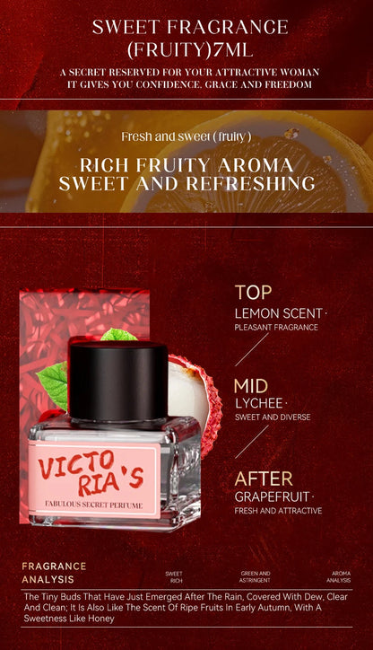 Women's exquisite private perfume set, elegant appearance, fresh and charming date perfume, lover's gift luvshop24