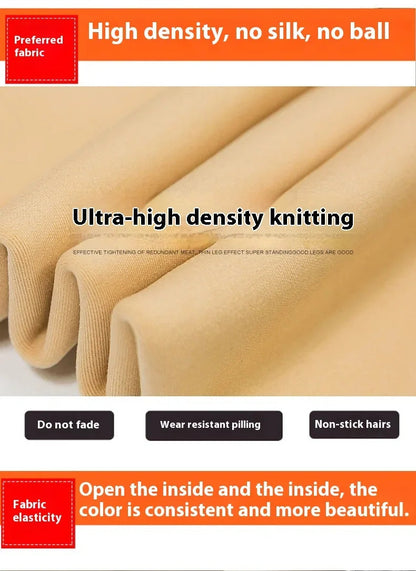 Women's Fleece Tights Warm Insulated Pantyhose Skin Effect Translucent Stockings Sexy Women's Underwear High Elastic Leggings luvshop24