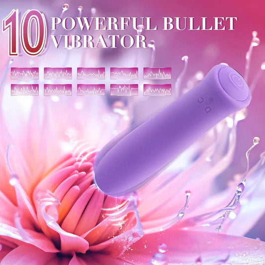 Mini Bullet Vibrator Female Powerful G Spot Clitoris Nipples Stimulator Vagin Massager Dildo Maturbator Adult Erotic Toys Women luvshop24